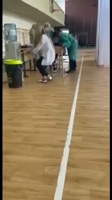 Immediate vaccine reaction...