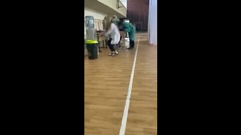 Immediate vaccine reaction...