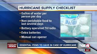 Essential Items to Have in Case of Hurricane Irma