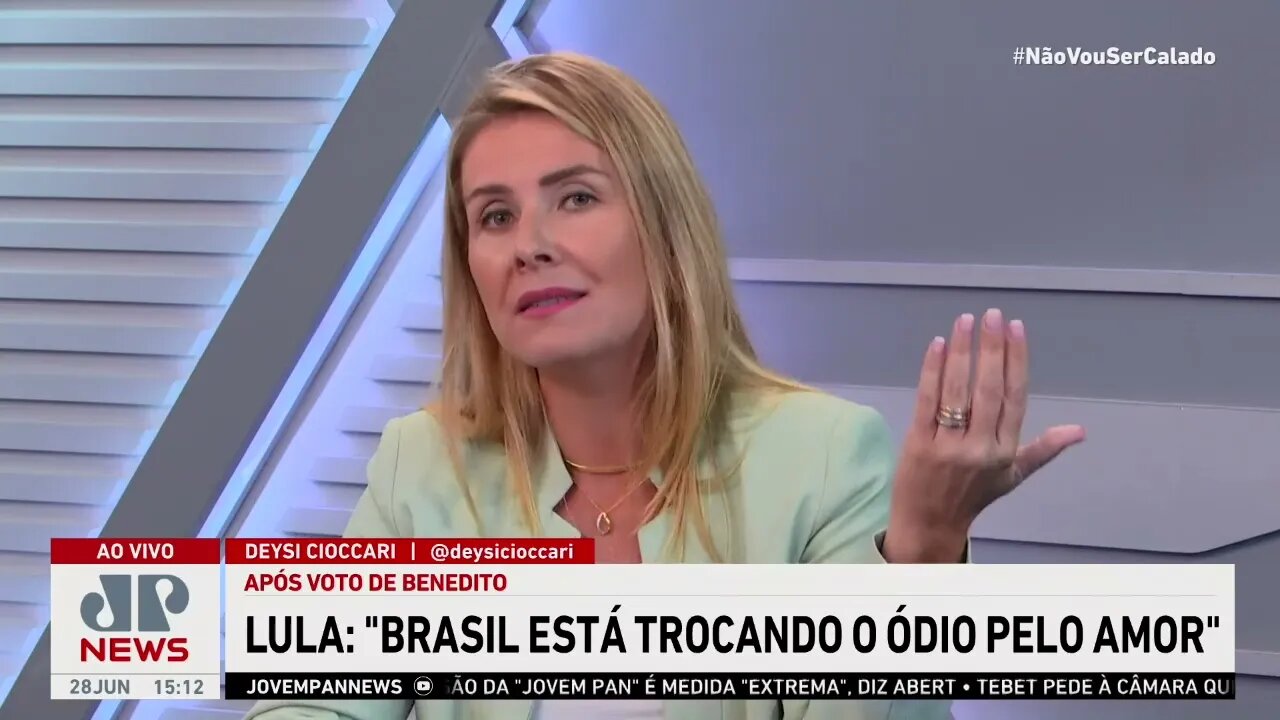 Após voto contra Bolsonaro no TSE, Lula faz publicação sobre amor e ódio I LINHA DE FRENTE