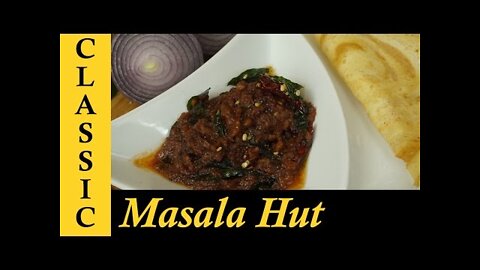 Onion Chutney for Dosa / Onion Chutney without Tomato
