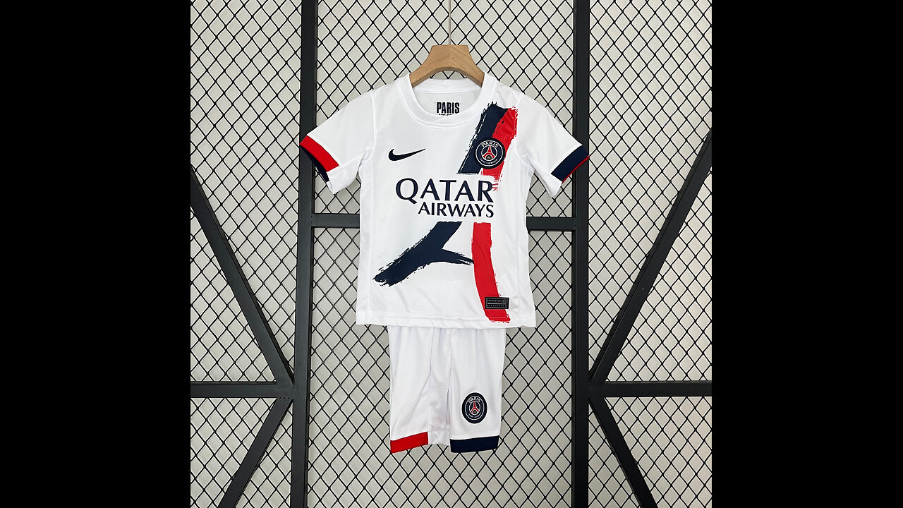 👉🏻⚽️ 2024/25 PSG Away Kid Kit