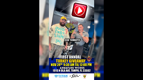 #TitanMedical x SKEL x Flying Goat agency present: 1st Annual #Turkey #Giveaway to families in need!