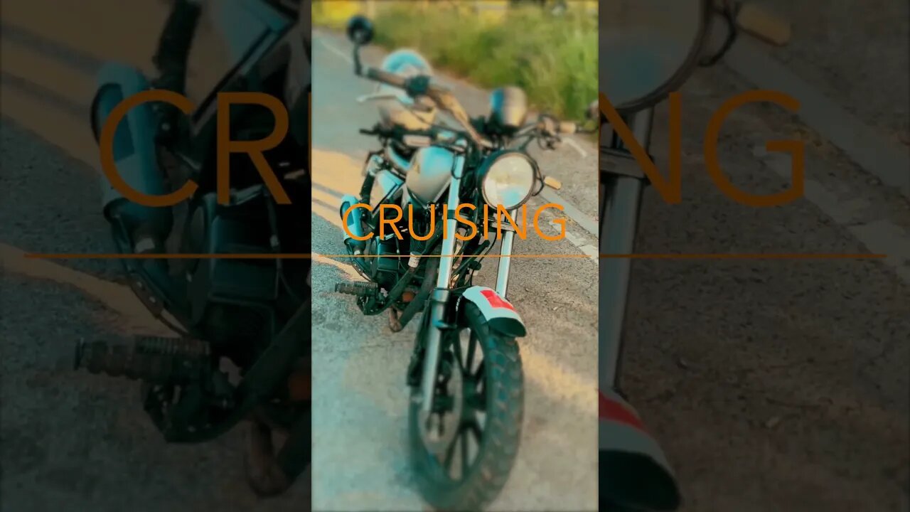 Keeway K-Light morning cruising