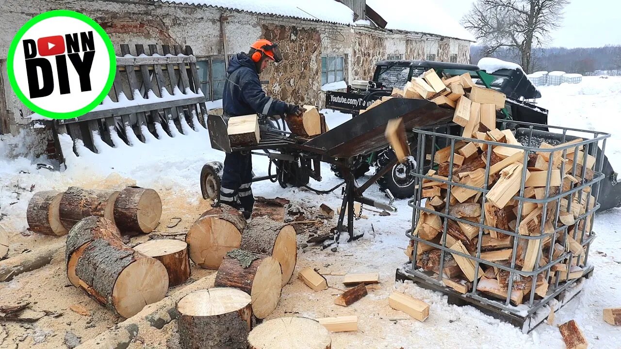 Hauling, Cutting & Splitting Firewood & Log Splitter MOD