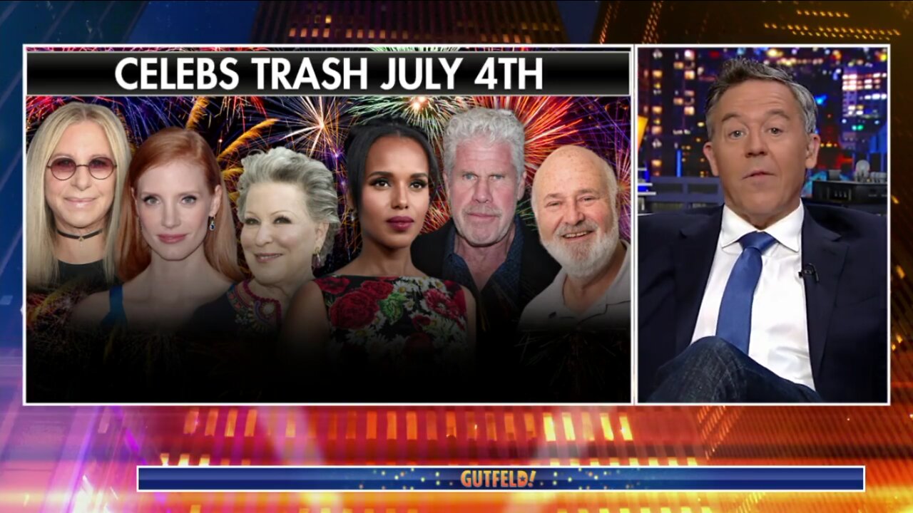 WATCH: Gutfeld Wrecks 'Woke' Celebs Who Want to Cancel the 4th of July