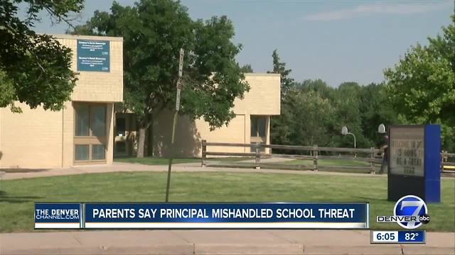 JeffCo couple wants school principal removed after alleged school shooting threat