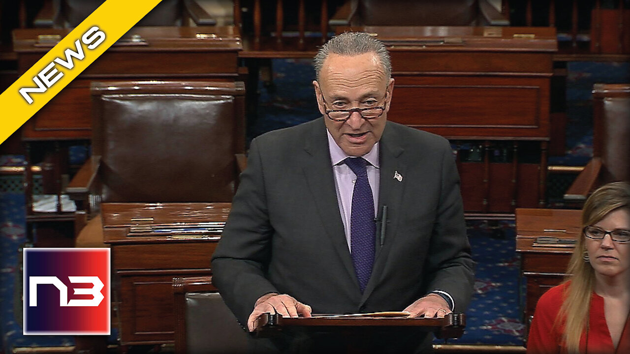 Schumer Blows Gasket On Senate Floor After Republicans Beat Him