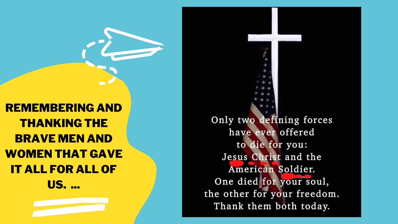 REMEMBERING THE BRAVE MEN & WOMAN FOR THEIR SACRIFICIES!