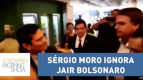 Sérgio Moro não dá bola para “tiete” Jair Bolsonaro | Morning Show