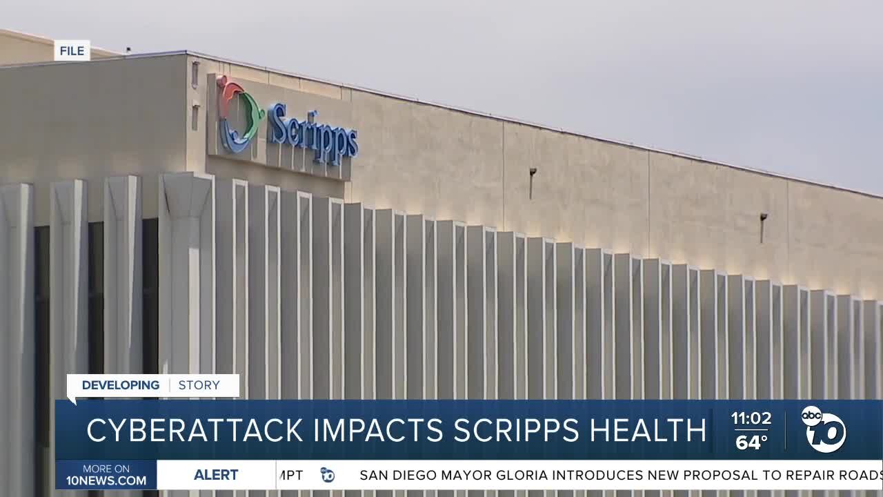 Cyberattack impacts Scripps Health