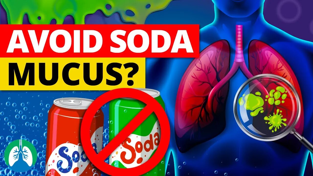 Drink Soda and it Causes Mucus and Phlegm to Increase ❗