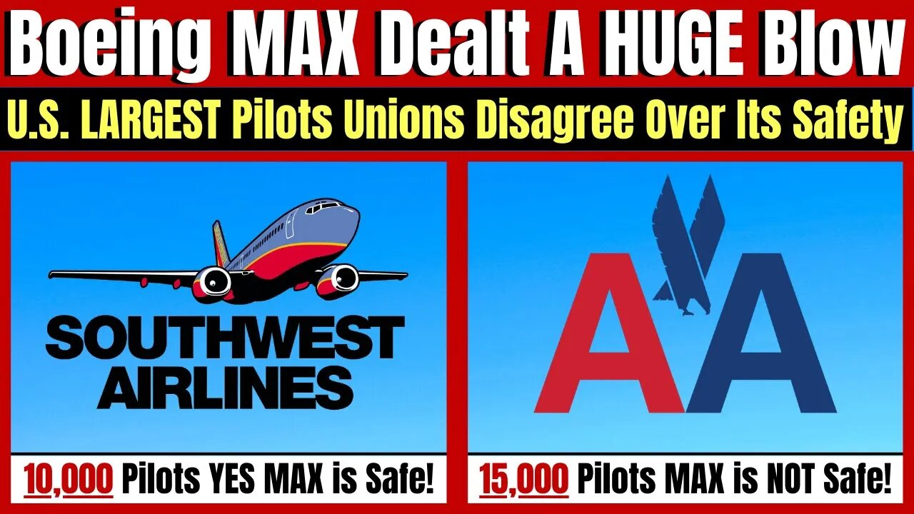 Boeing May Still Cancel The MAX 10 And 7 As US Pilot's Unions Go To War Over Cockpit Safety Upgrades