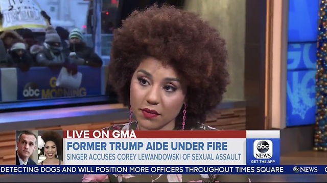 Joy Villa Says Corey Lewandowski Was 'Very Drunk' When He Assaulted Her