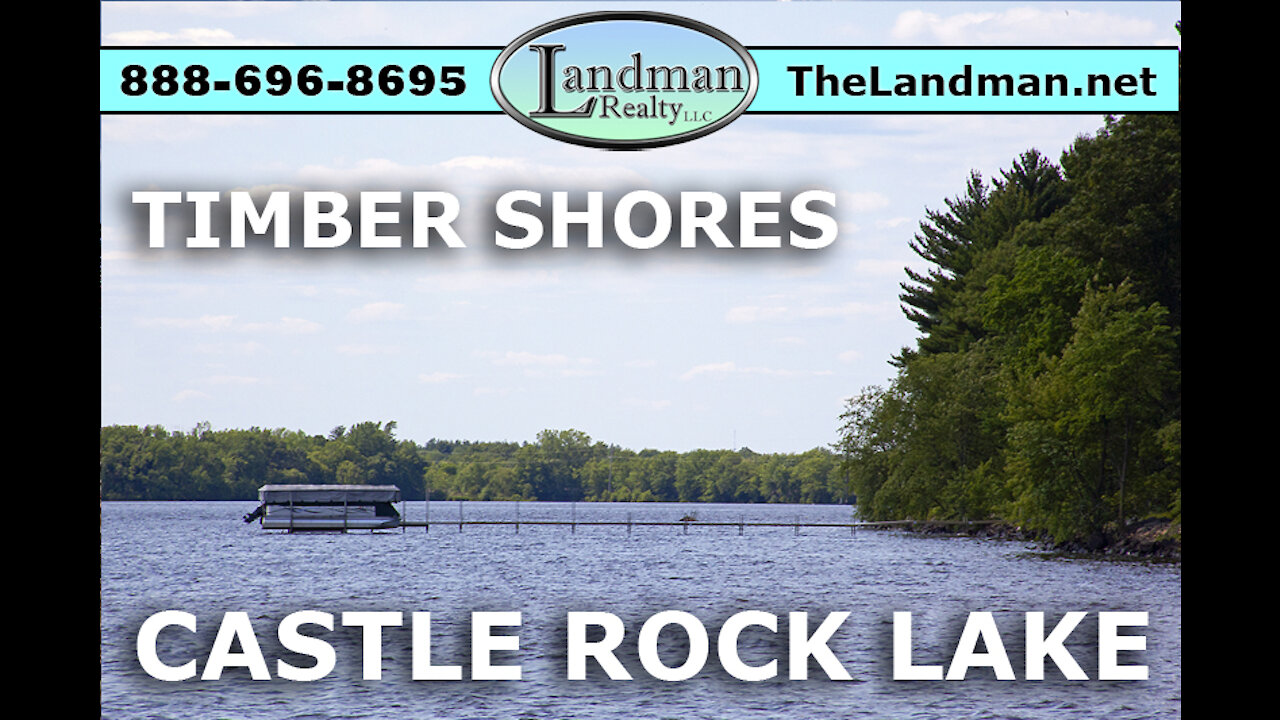 Timber Shores WI Castle Rock Lake Development Lake Side - Landman Realty LLC