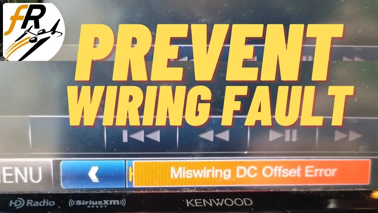 Miswiring DC Offset Error Prevention!