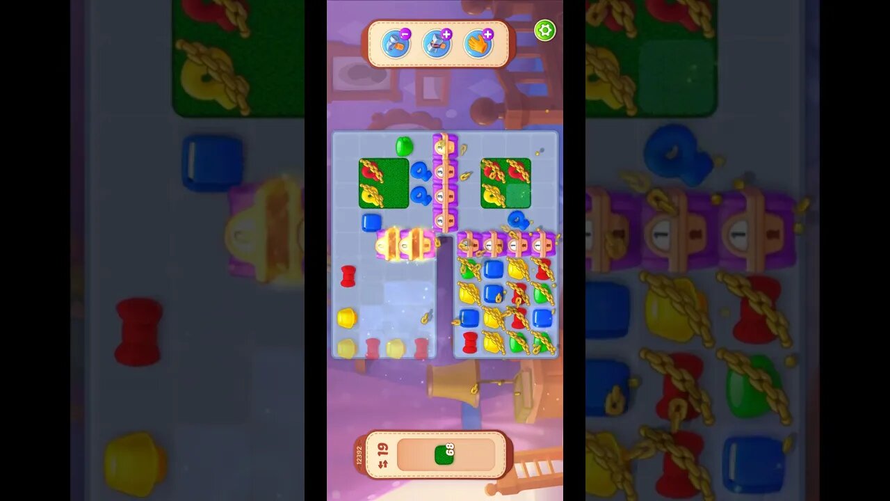 Shorts Playrix Homescapes Gameplay Walkthrough Level 12392-010