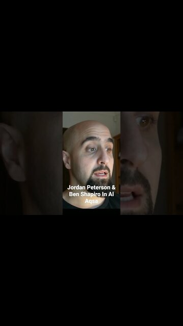 Jordan Peterson in Al Aqsa with Ben Shapiro