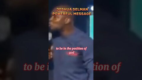 apostle Joshua selman #shortsvideo #shortsyoutube #viral #shortsfeed #christianmotivation