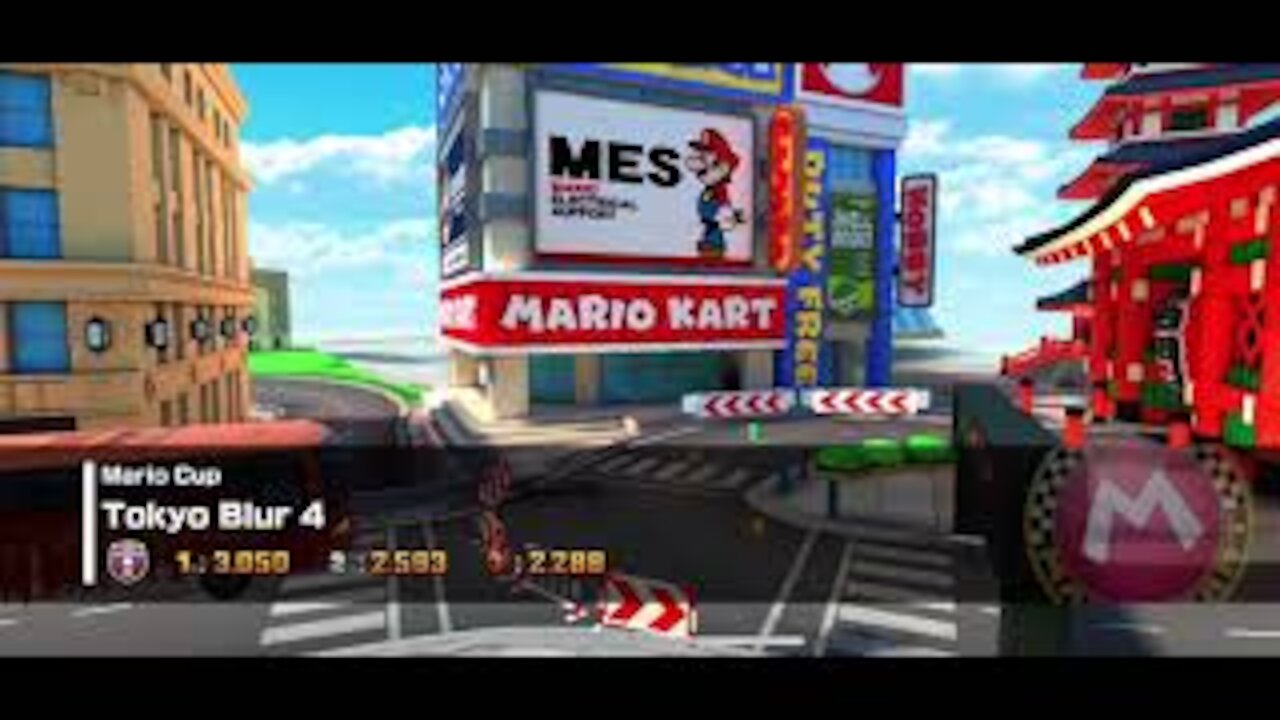 Mario Kart Tour - Tokyo Blur 4 Gameplay (Mario Tour)