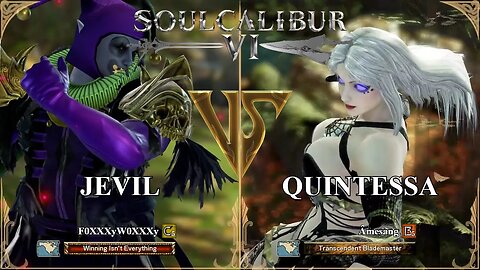 SoulCalibur VI — F0XXXyW0XXXy (Jevil) VS Amesang (Quintessa) | Xbox Series X Ranked