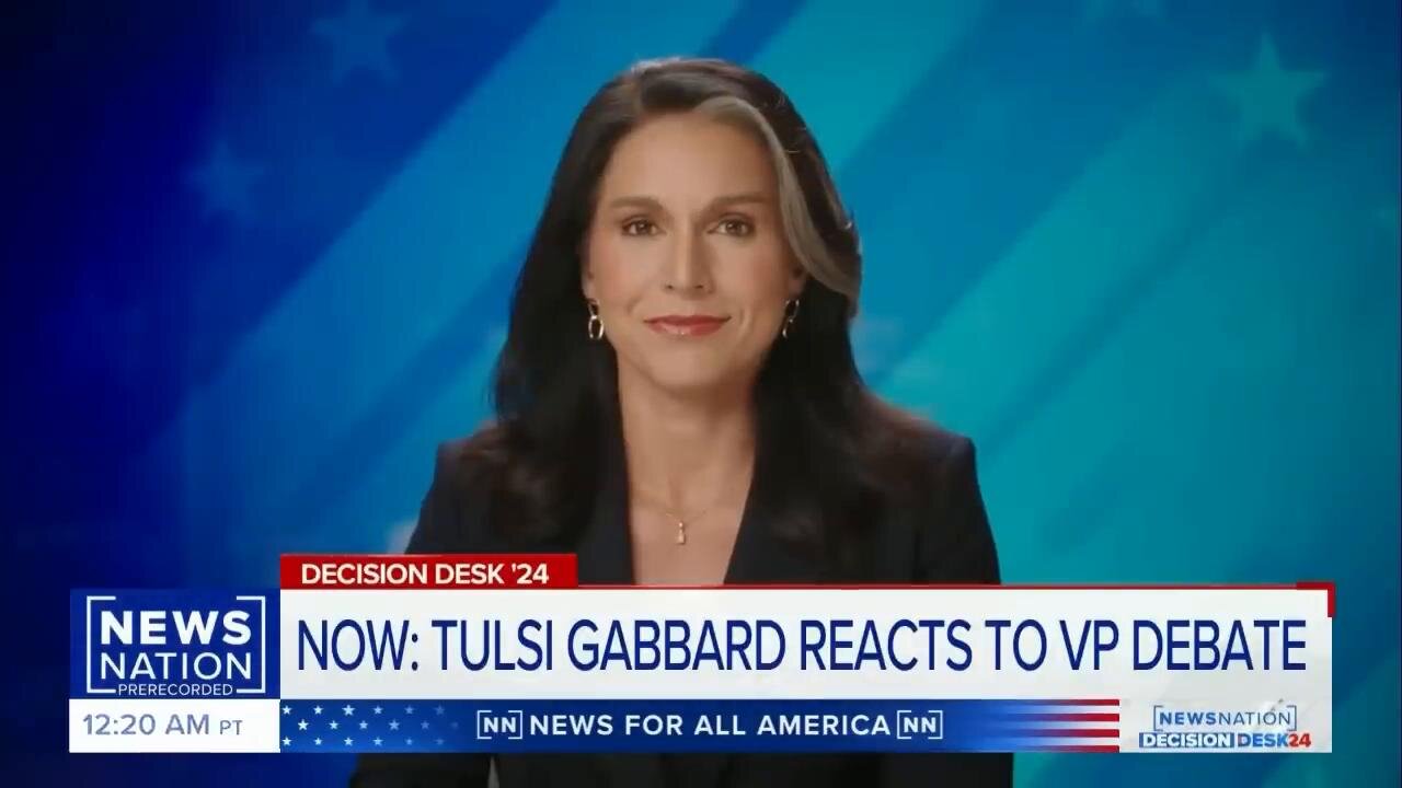 Tulsi Gabbard: My Perspective On The 2024 Vice Presidential Debate - October 2, 2024