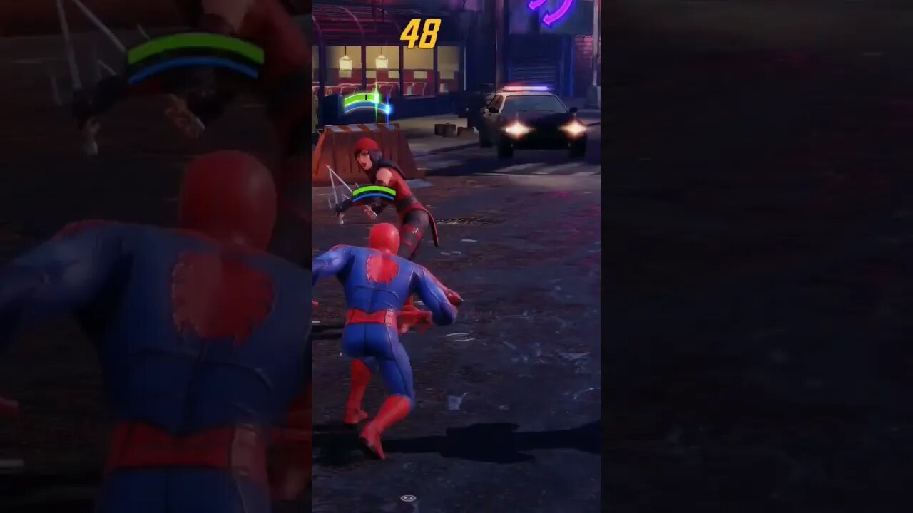 SpiderMan Squad Vs Enemy #marvel #spiderman #marvelgames #shorts @TotalGaming093 @GyanGaming