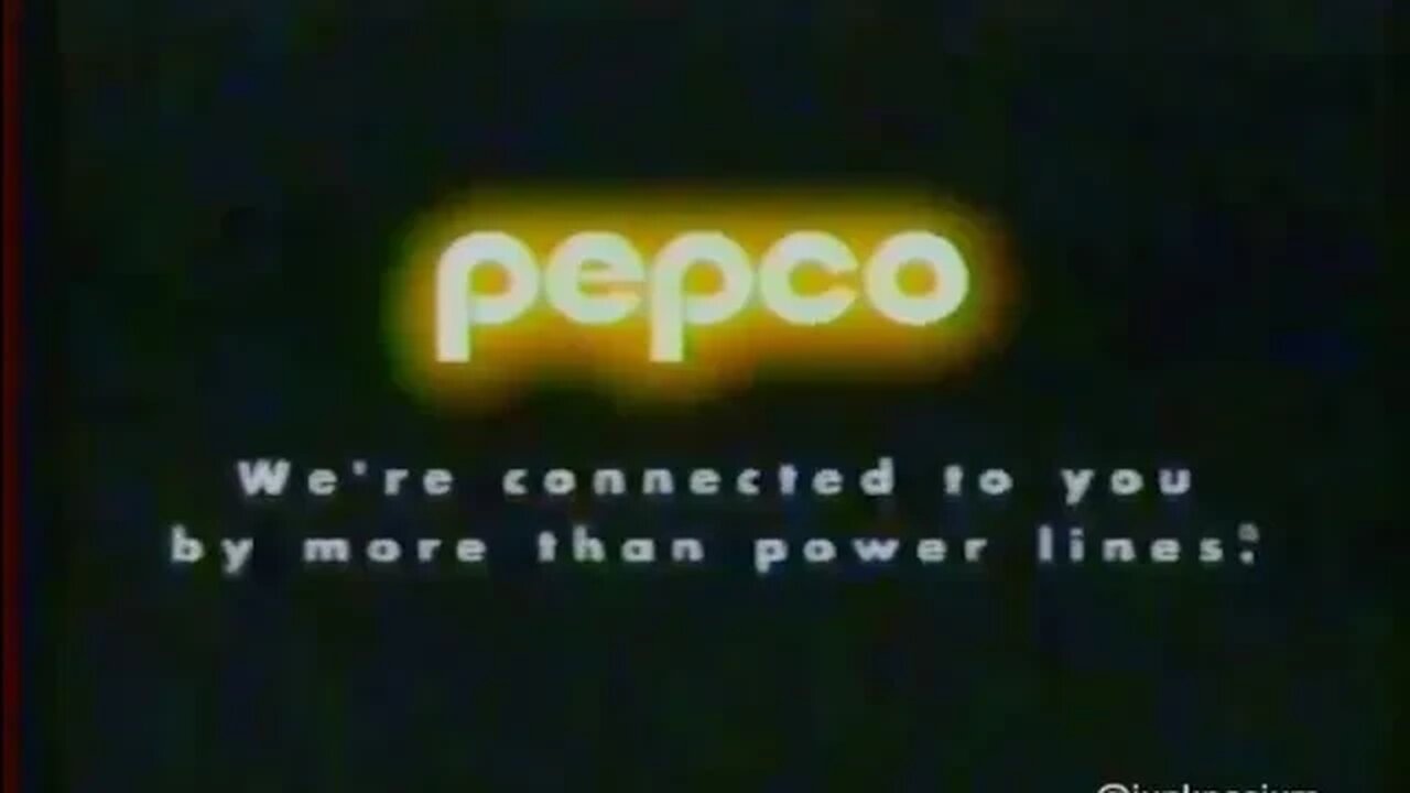 90's Pepco Commercial "Washington DC Utility Company" (1998)