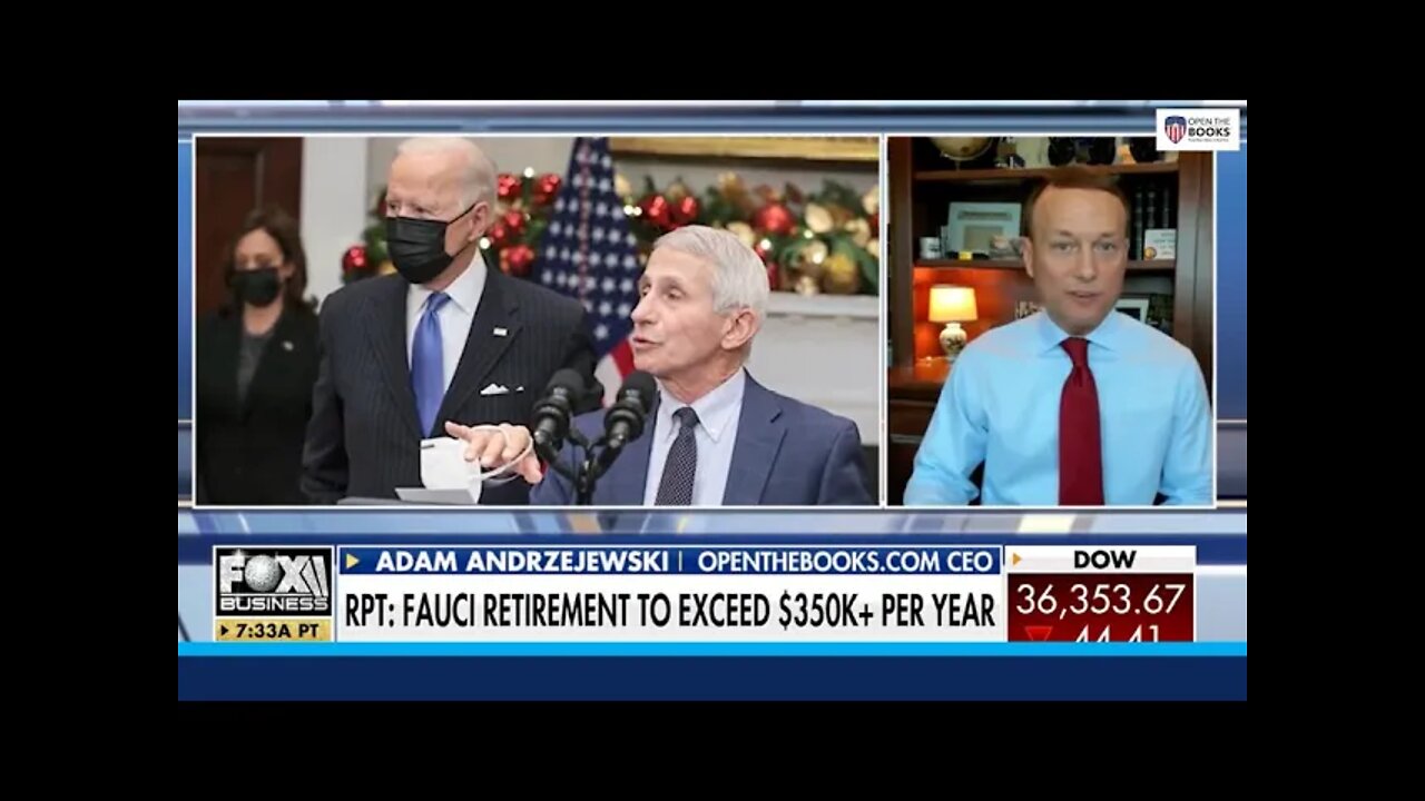 Fox Business: Dr. Fauci Retirement to Exceed $350k Per Year