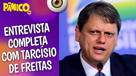 Assista à entrevista com Tarcísio de Freitas na íntegra