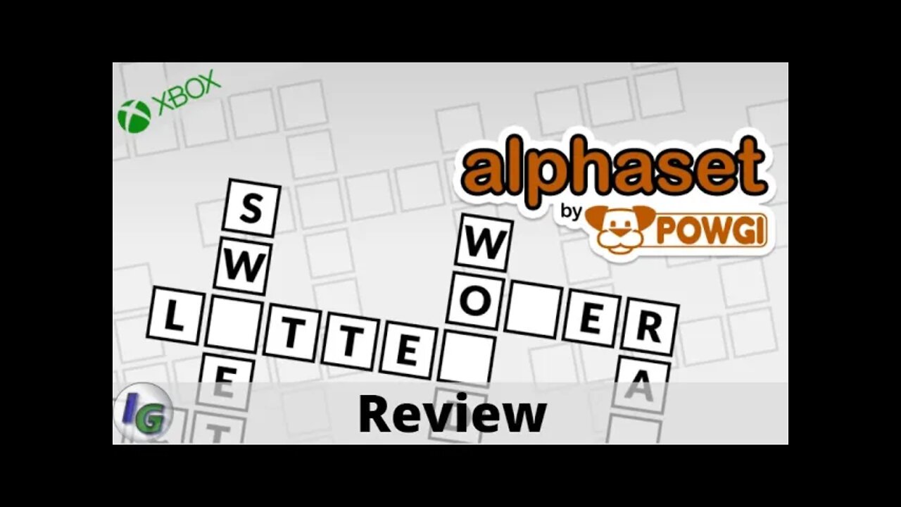 Alphaset by Powgi Review on Xbox