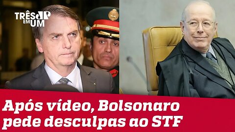 Bolsonaro pede desculpas ao STF por vídeo com leão e hienas