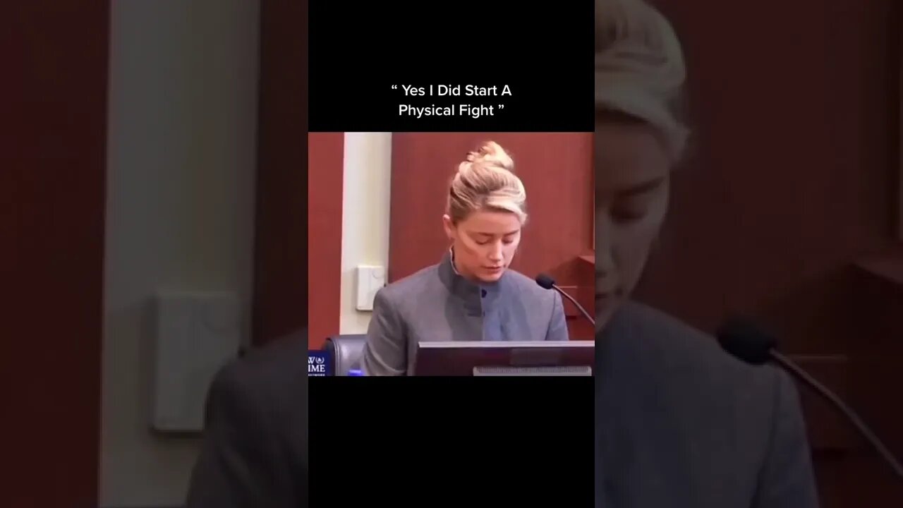 Amber Heard ADMITS Abusing Johnny Depp