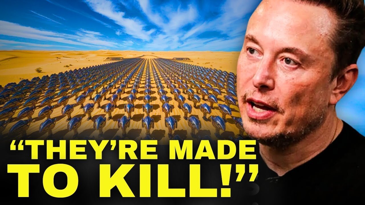 Elon Musk: "A $100B Slaughterbot Army Is Being Made & No One Can Stop Them!"