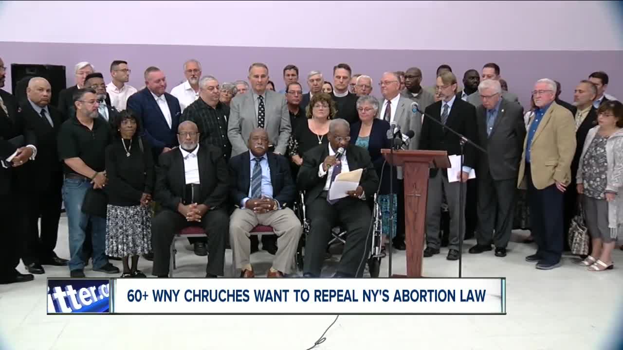 Churches unite to fight against NYS abortion law