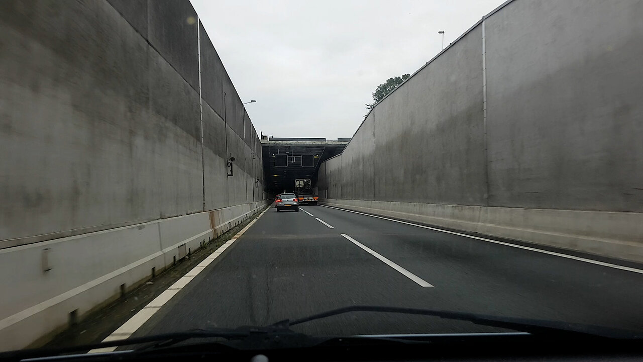 Dashcam Timelapse Drive Amersfoort to work Amsterdam July 2019