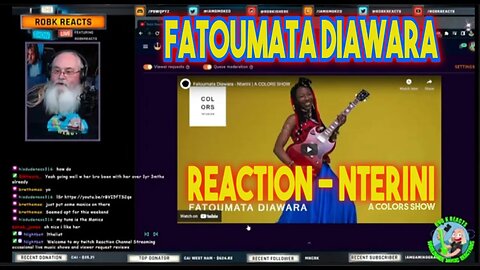 Fatoumata Diawara Reaction - Nterini | A COLORS SHOW - First Time Hearing - Requested