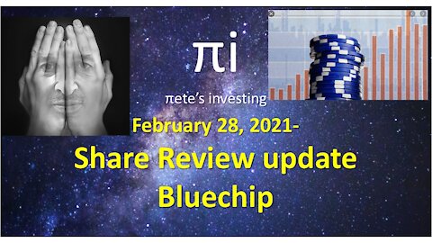 Share Review Update Bluechip Feb 28 2021