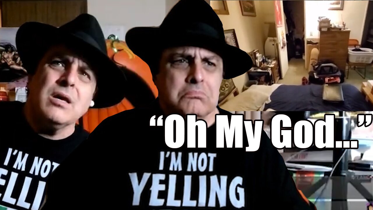 Buck Choklit Stays At Perry's Place - Hidden Bathroom Cam Saga Part 4 - Perry Caravello Live