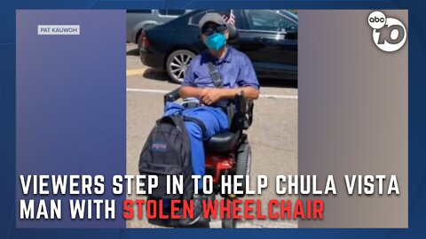 ABC 10News viewers help disabled South Bay theft victim