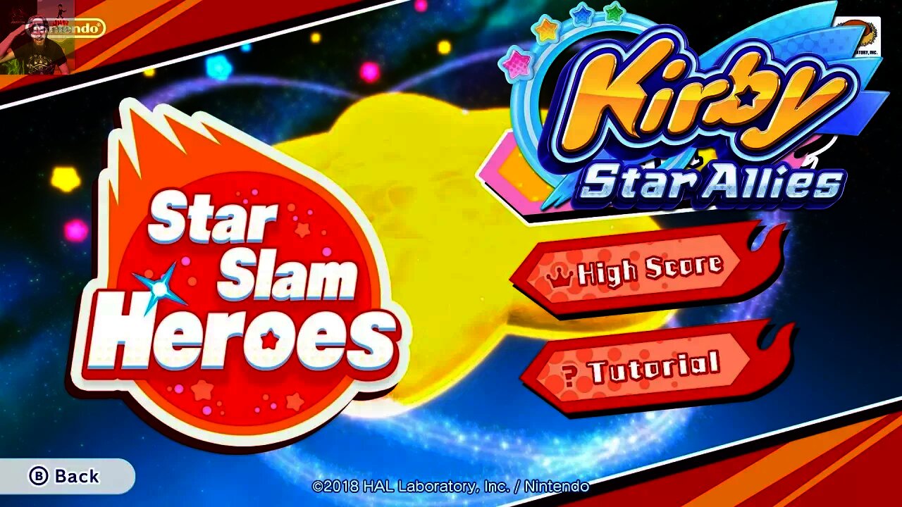 Kirby Star Allies - Star Slam Heroes Mini Game (All Difficulties)