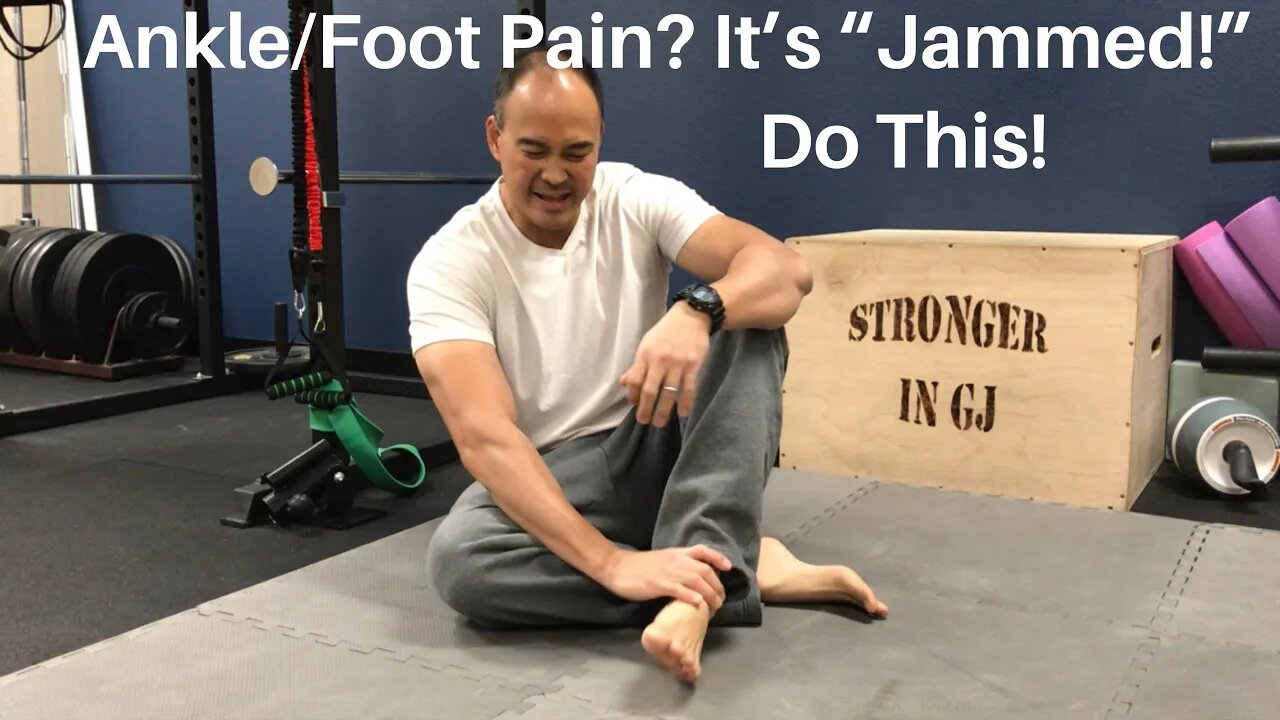 Ankle/Foot Pain? It’s “Jammed!” Do This! | Dr Wil & Dr K