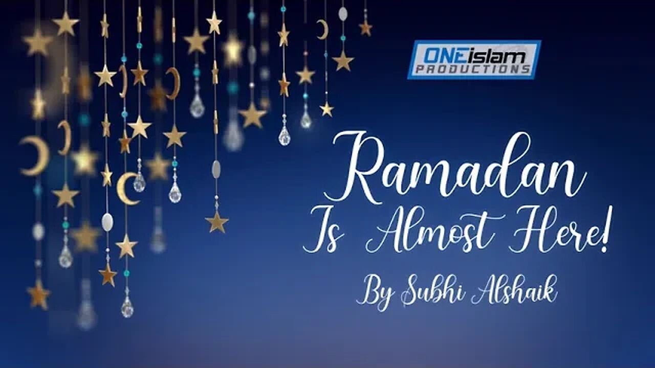 NEW SONG - Ramadan Is Almost Here (Voice Only)