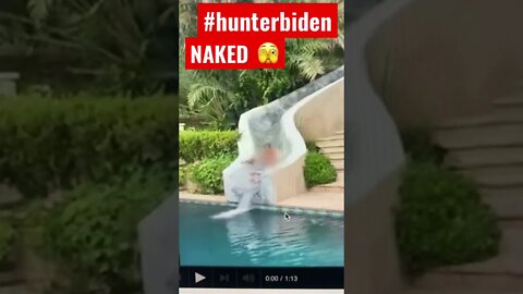 🤯Hunter Biden naked slide at $4,140-per-night hooker pool party in Malibu 🫣