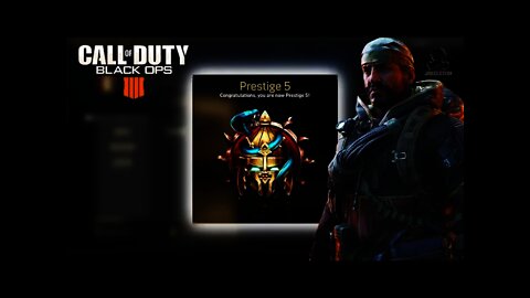 Black Ops 4 - Road To Prestige Master (Prestige 5 - BLUE SCREEN OF DEATH!)