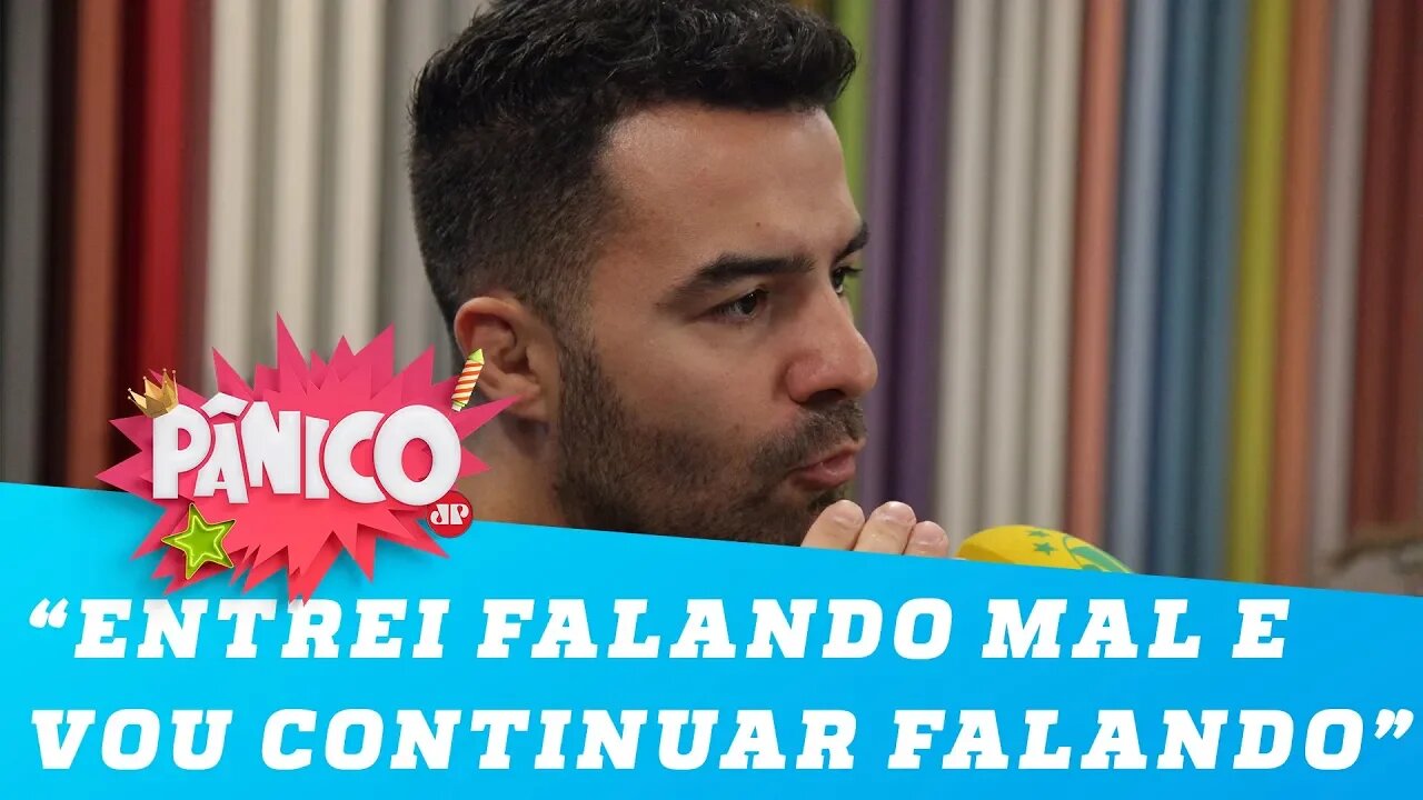 'Entrei falando mal e vou continuar falando', diz Arthur do Val sobre seu partido