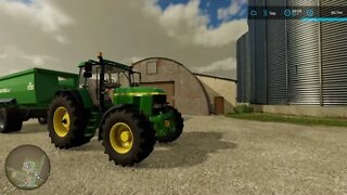 Harvesting Wheat at Iowa Farm Part 1- FARMING SIMULATOR 22 - Timelapse