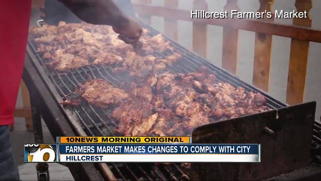 Violations force changes at Hillcrest Farmers Market