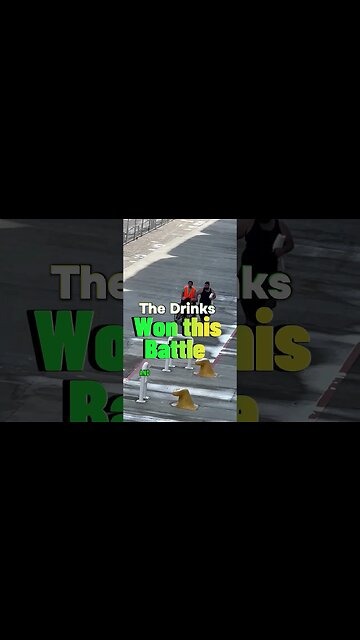 We’ve all heard of pier runners, what about pier rollers? She got back on the ship fine! #pierrunner