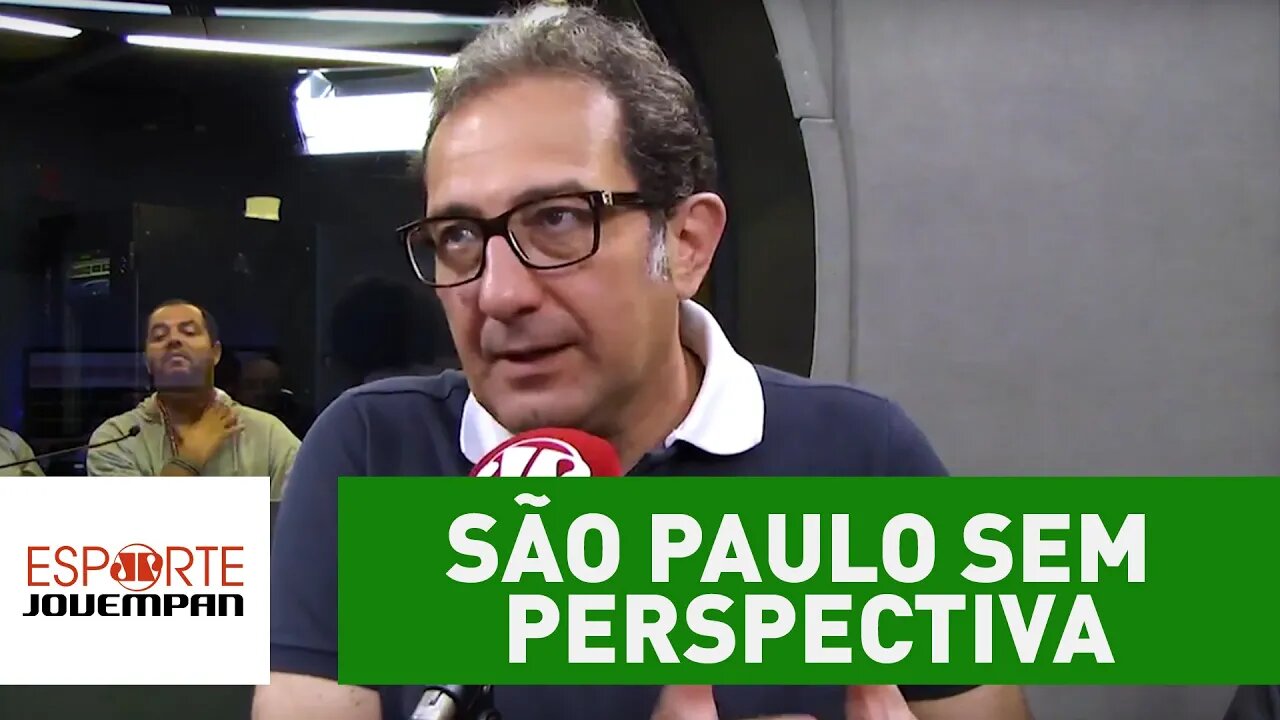 "O são-paulino não consegue ver nenhuma perspectiva", lamenta Beetto Saad